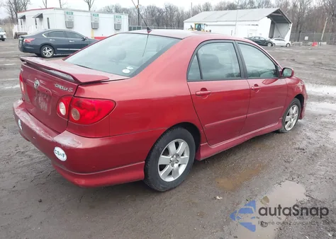 2005 Toyota Corolla S z USA, uszkodzony, nr VIN 2T1BR32EX5C354565